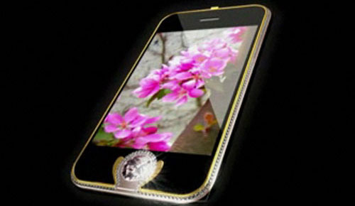 Alloison_Apple_iPhone_3G_Diamond_King_Button_Luxurious_Smartphone_Front_Left_Full_Body_Dandy_Gadget_Cellphones